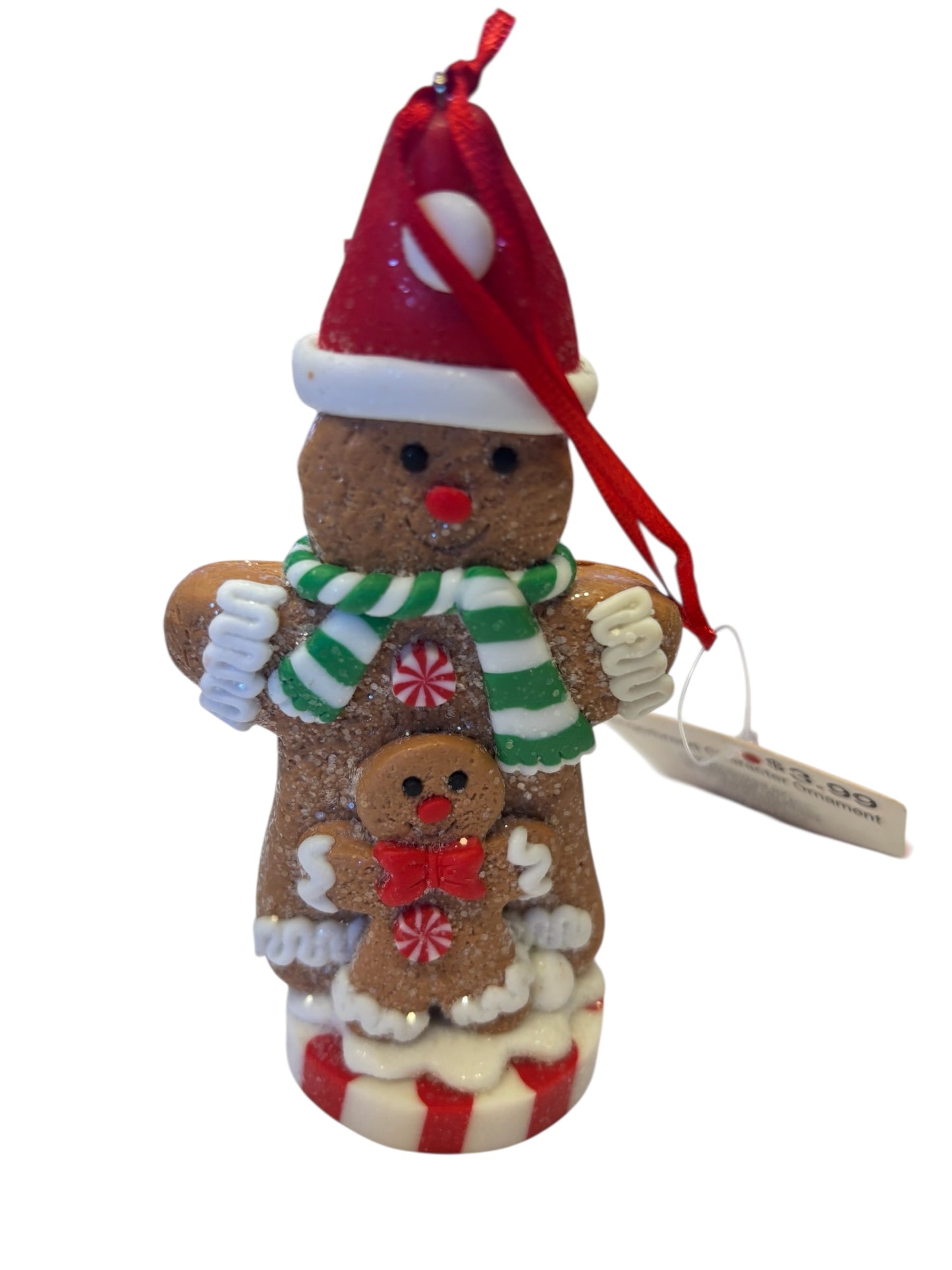 29663 - Claymatic Crafted Gingerbread Boy 4.5" Ornament |Pod 2-69|