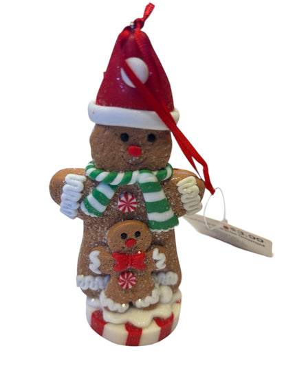 29663 - Claymatic Crafted Gingerbread Boy 4.5" Ornament |Pod 2-69|