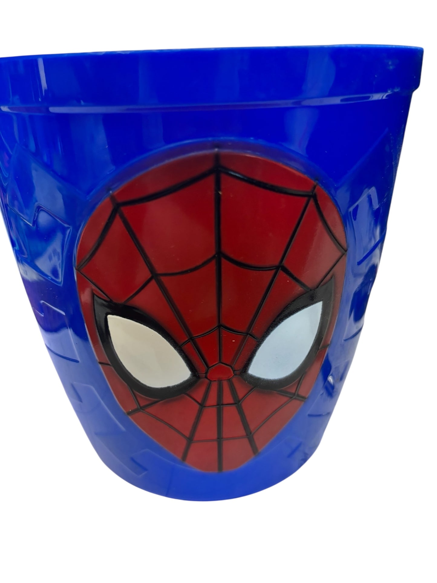3158 - Blue Spider-Man Bucket or Pail Plastic 7.5" w/ Shovel |6-11|