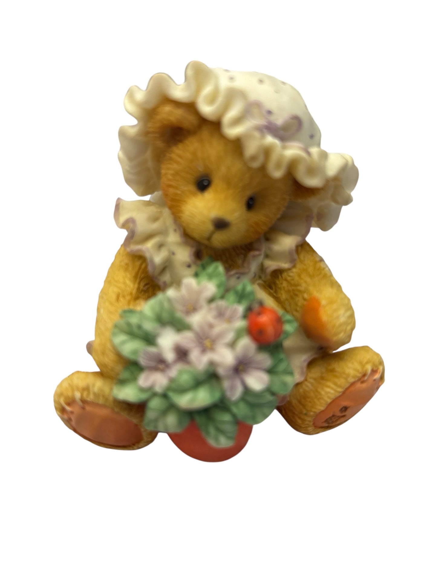 41719 - Cherished Teddies Collectible Figurine Violet |3-15|