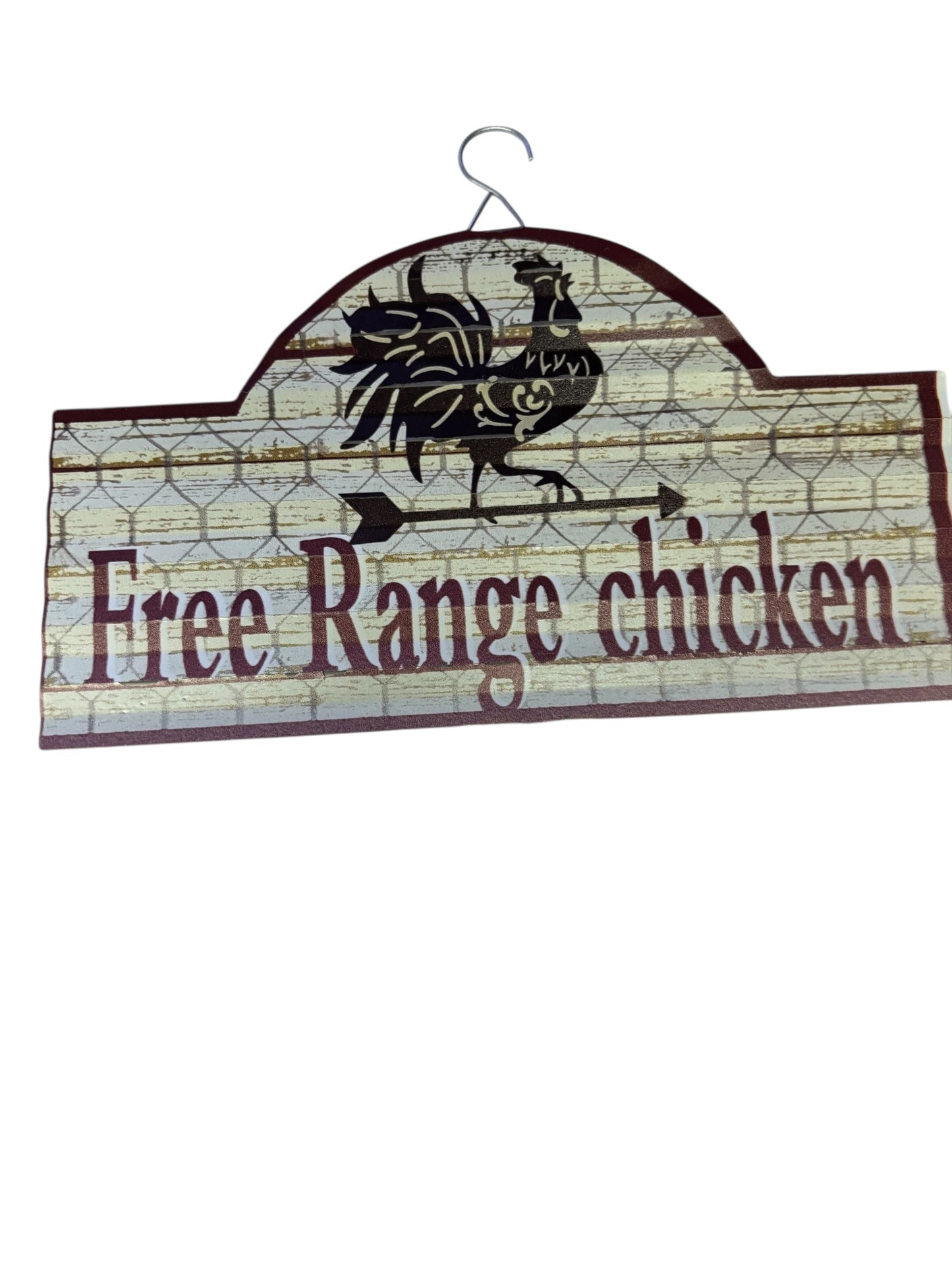 31770 - Metal 21" Free Range Chicken Garden Stake |TBD|
