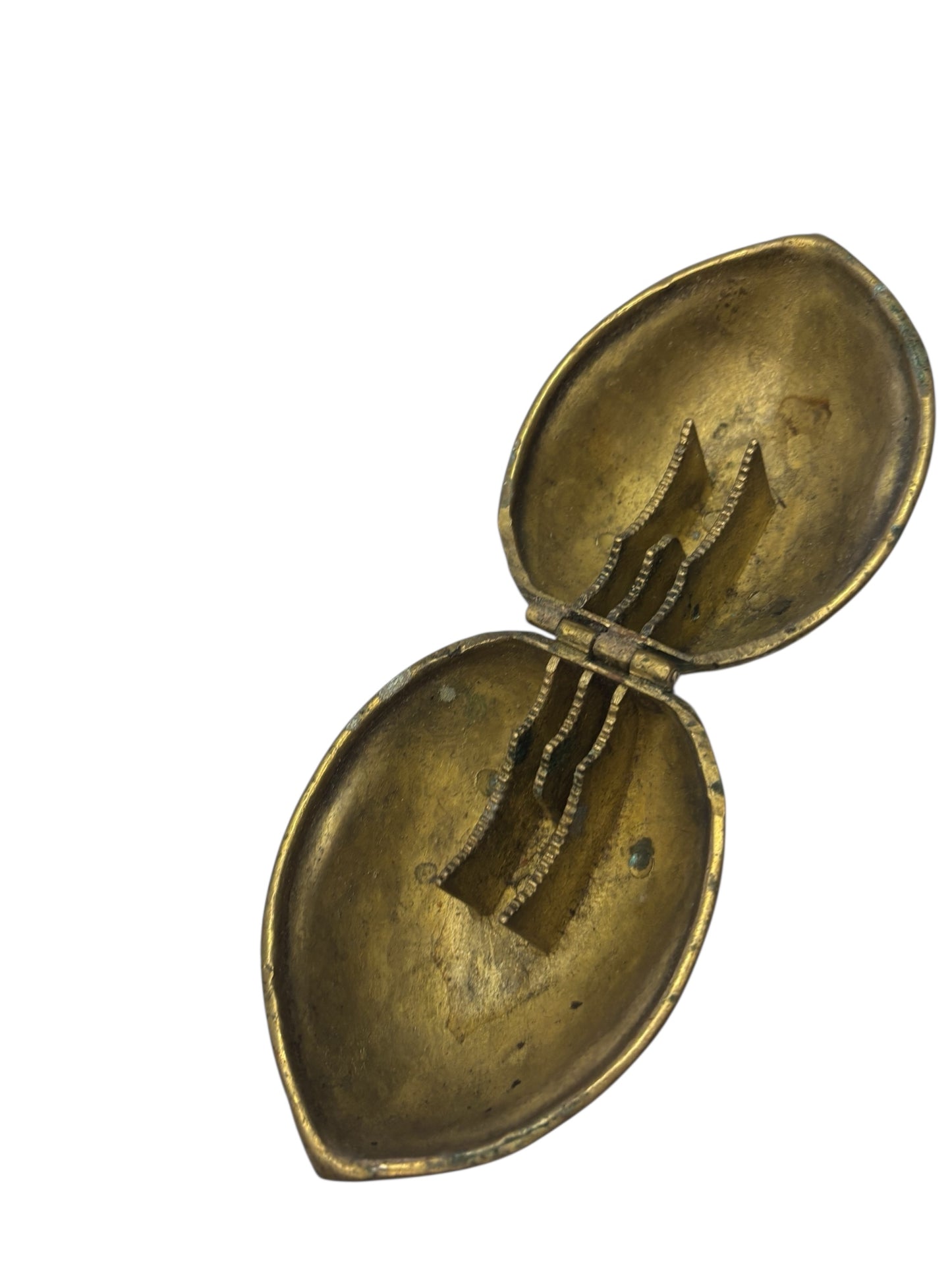 42549 - Solid Brass 5" Vintage Nutcracker |11-11|