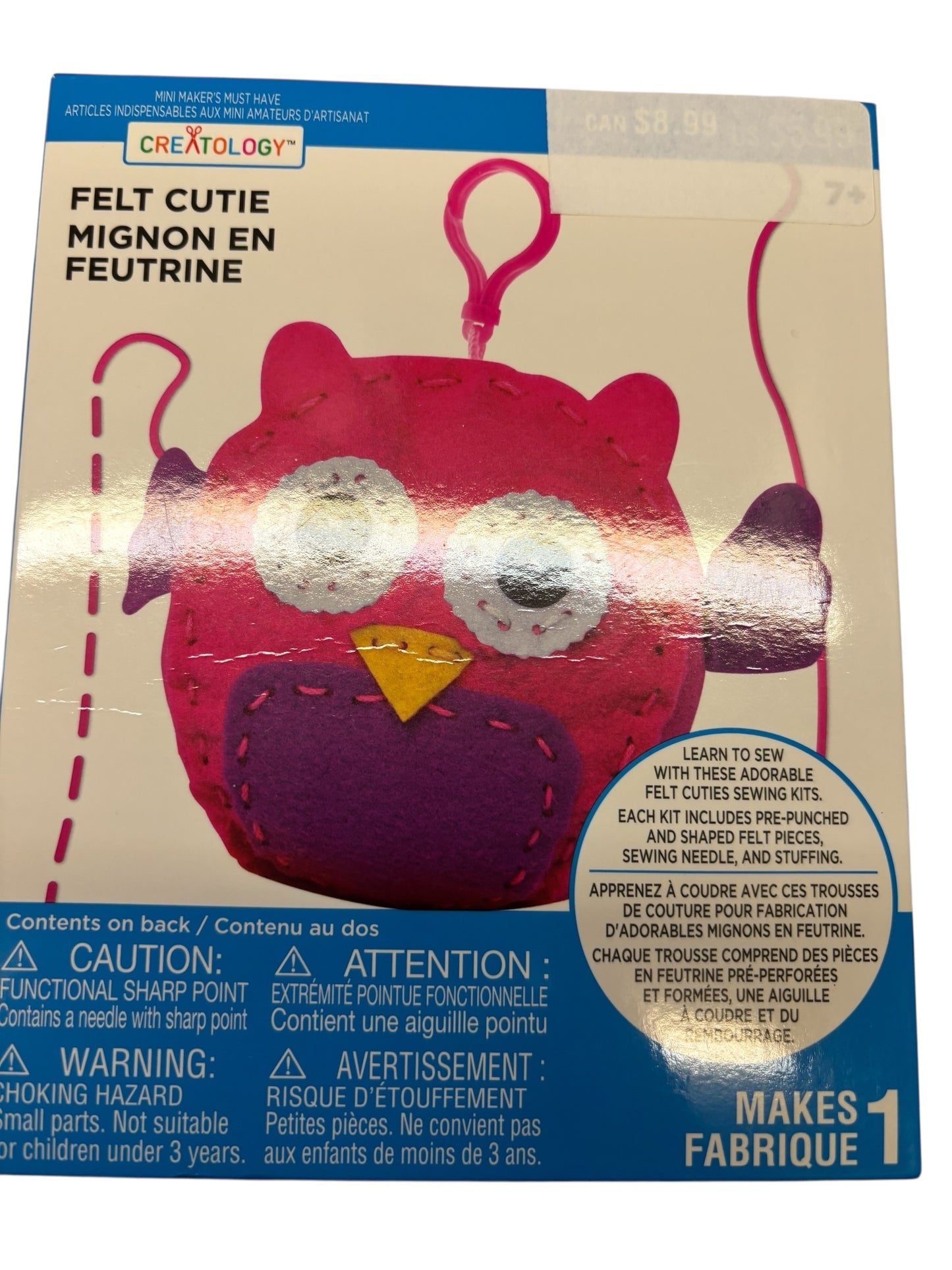 36878 - Felt Cutie Owl Sewing Kit |3-11|