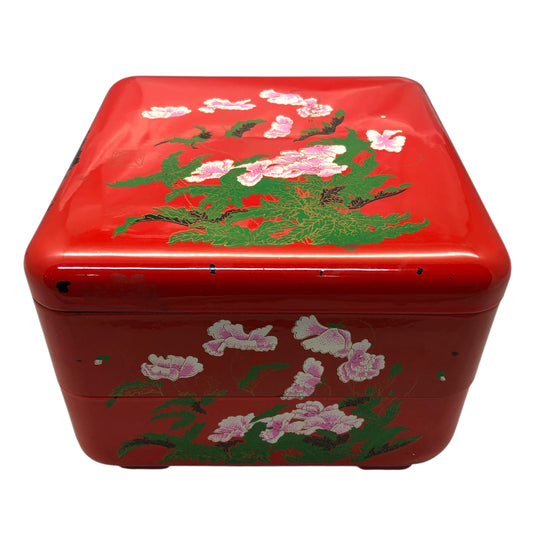665 - Red Stacking Lacquerware |20-27|