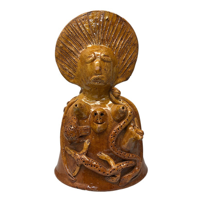 21827 - 8 Inch Rustic Fertility Goddess Figurine |19-28|