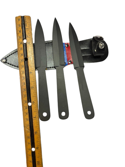 2346 - 3 pc 7.5" Throwing Knife Set |82|