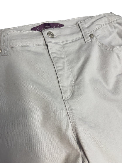42903 - Size 8 Gloria Vanderbilt Amanda Jeans Light Gray |3-15|