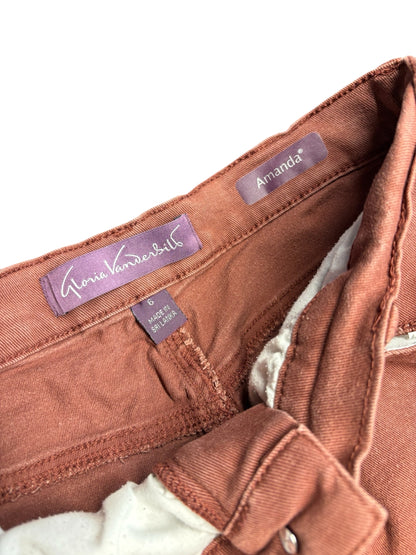 42464 - Amanda Gloria Vanderbuilt Brown Jeans Size 6 |3-15|