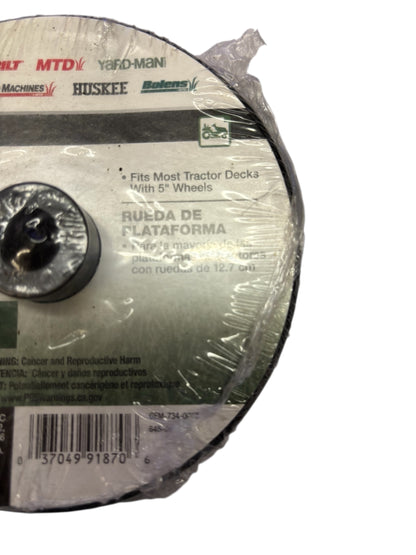 39154 - 5" Deck Wheel Troy-Bilt Part # 734-0973 |TBD|