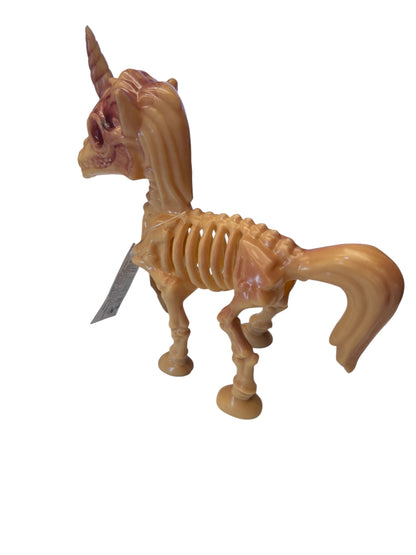 36984 - Set of Two 7" Tan Skeleton Unicorn |Pod 1-10| |BH|
