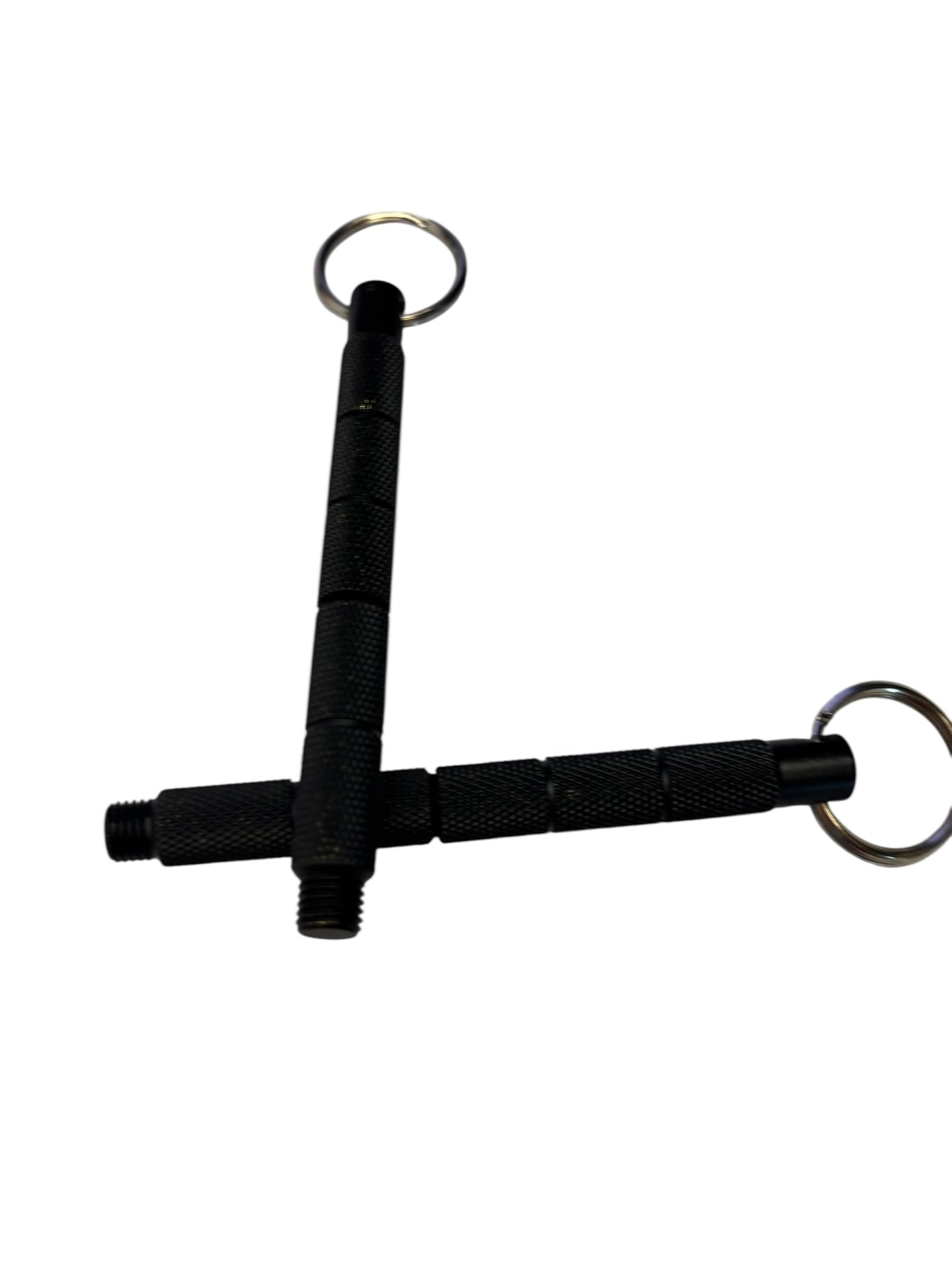 2521 - Set of 2 Black Kubaton w/ Knife 3.75" |86|