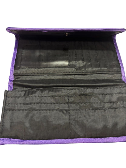 2210 - Purple Satin Wallet 7x4 |16-19|