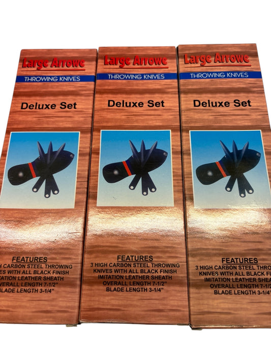 2346 - 3 pc 7.5" Throwing Knife Set |82|