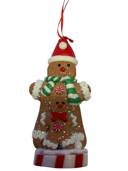 29663 - Claymatic Crafted Gingerbread Boy 4.5" Ornament |Pod 2-69|