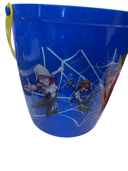 3158 - Blue Spider-Man Bucket or Pail Plastic 7.5" w/ Shovel |6-11|