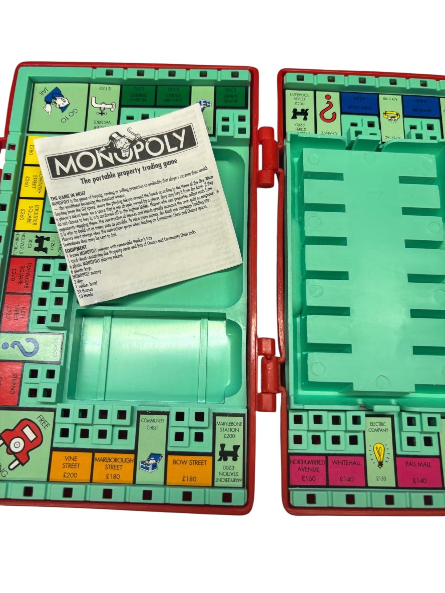 3449 - Portable Monopoly Travel Edition Board Game  |GR-4|