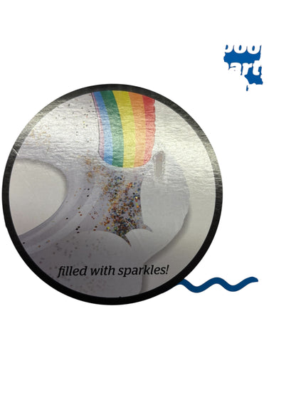 24378 - Rainbow Cloud Pool Float 47x48x40 Filled With Sparkles |TBD|