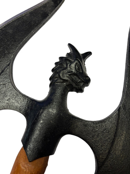 4572 - Dragon Heart Battle Axe Movie Reproduction Prop |Swords|