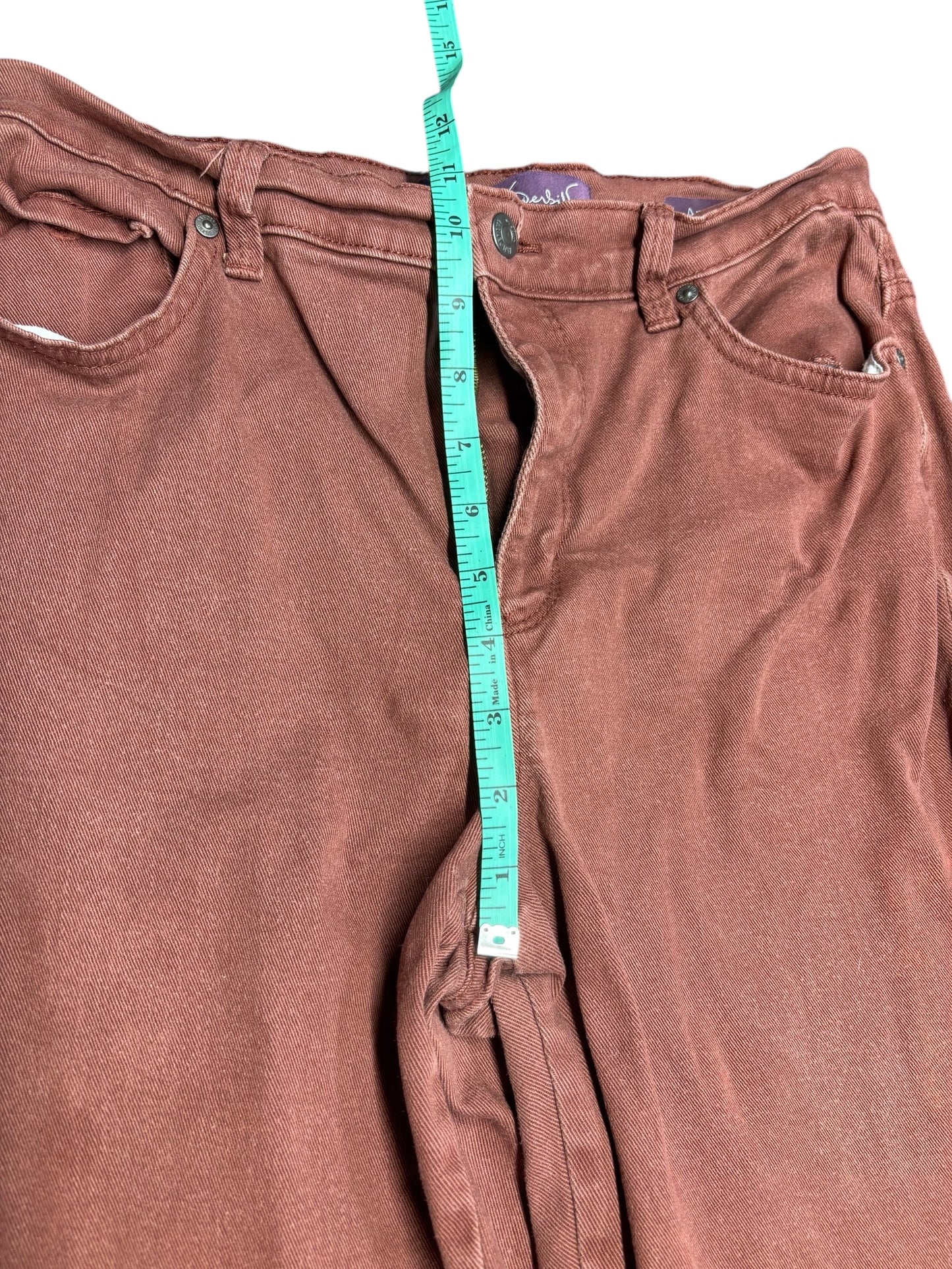 42464 - Amanda Gloria Vanderbuilt Brown Jeans Size 6 |3-15|