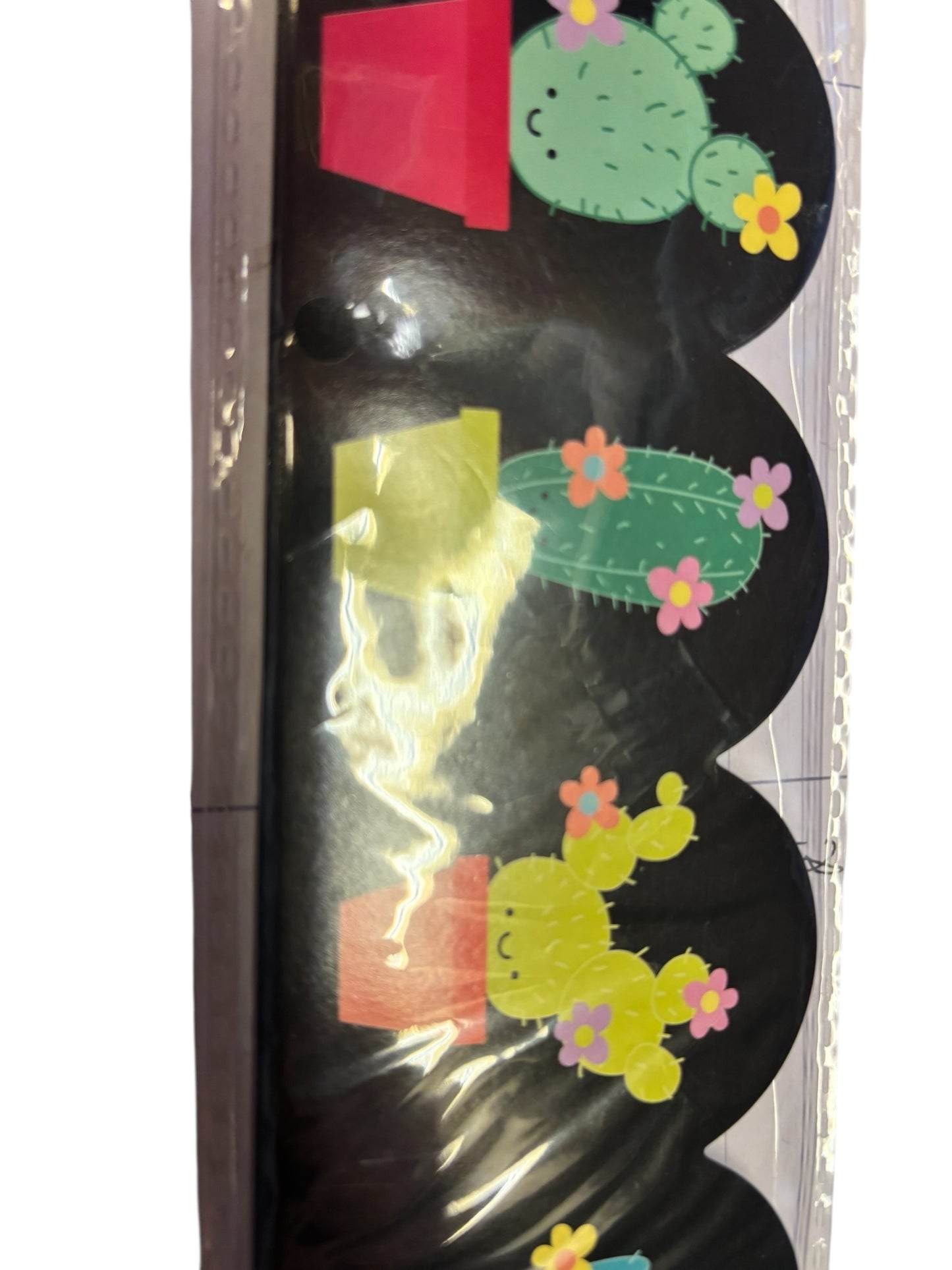 36796 -Bulletin Board Vibrant Cactus Border |9-7|
