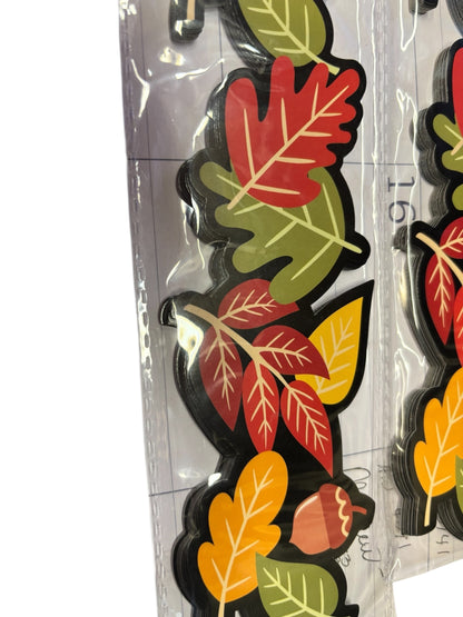 36798 - Bulletin Board Fall Leaves Border-3 Pack 36pc Bulletin Borders |9-7|
