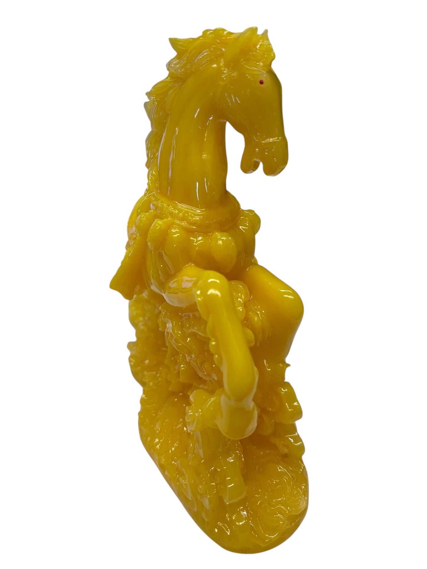 12598 - 9" Majestic Golden Galloping Horse on waves |Z-18|