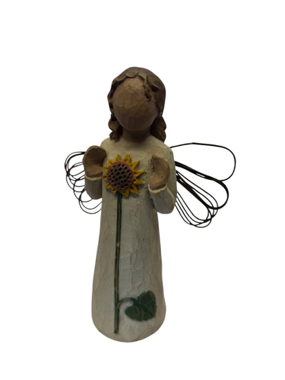 40699 -Willow Tree "Angel of Summer" Hand-Painted Figurine - 5-inch Resin Statue |2-18|