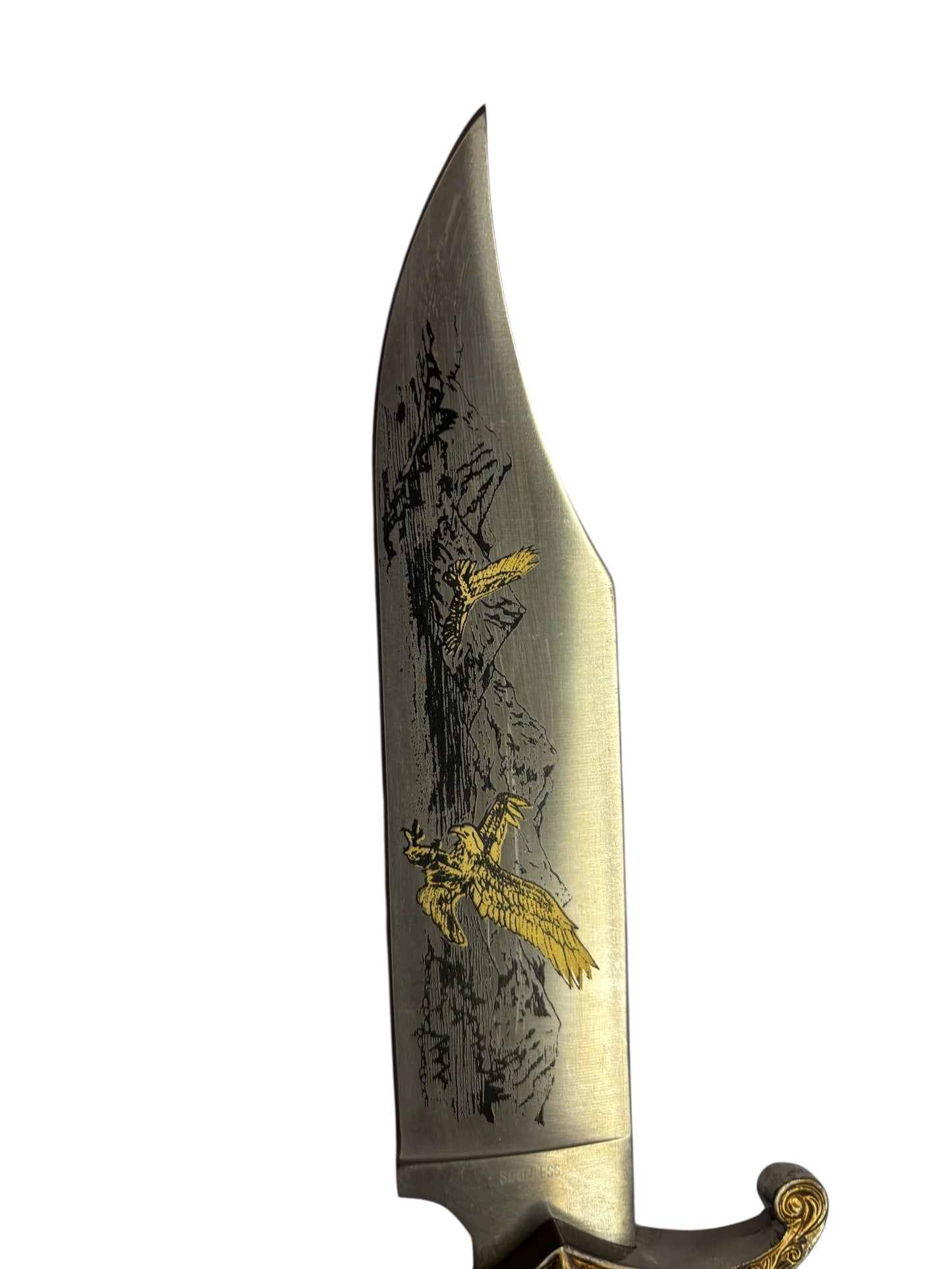 8787 - Knife Eagle Bowie 11.5" w/ Sheath Stainless Blade |93|Store|