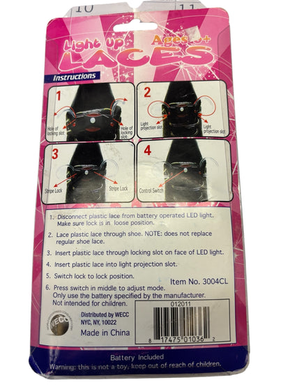 26901 - Light Up Laces Pink Claire |1-32|