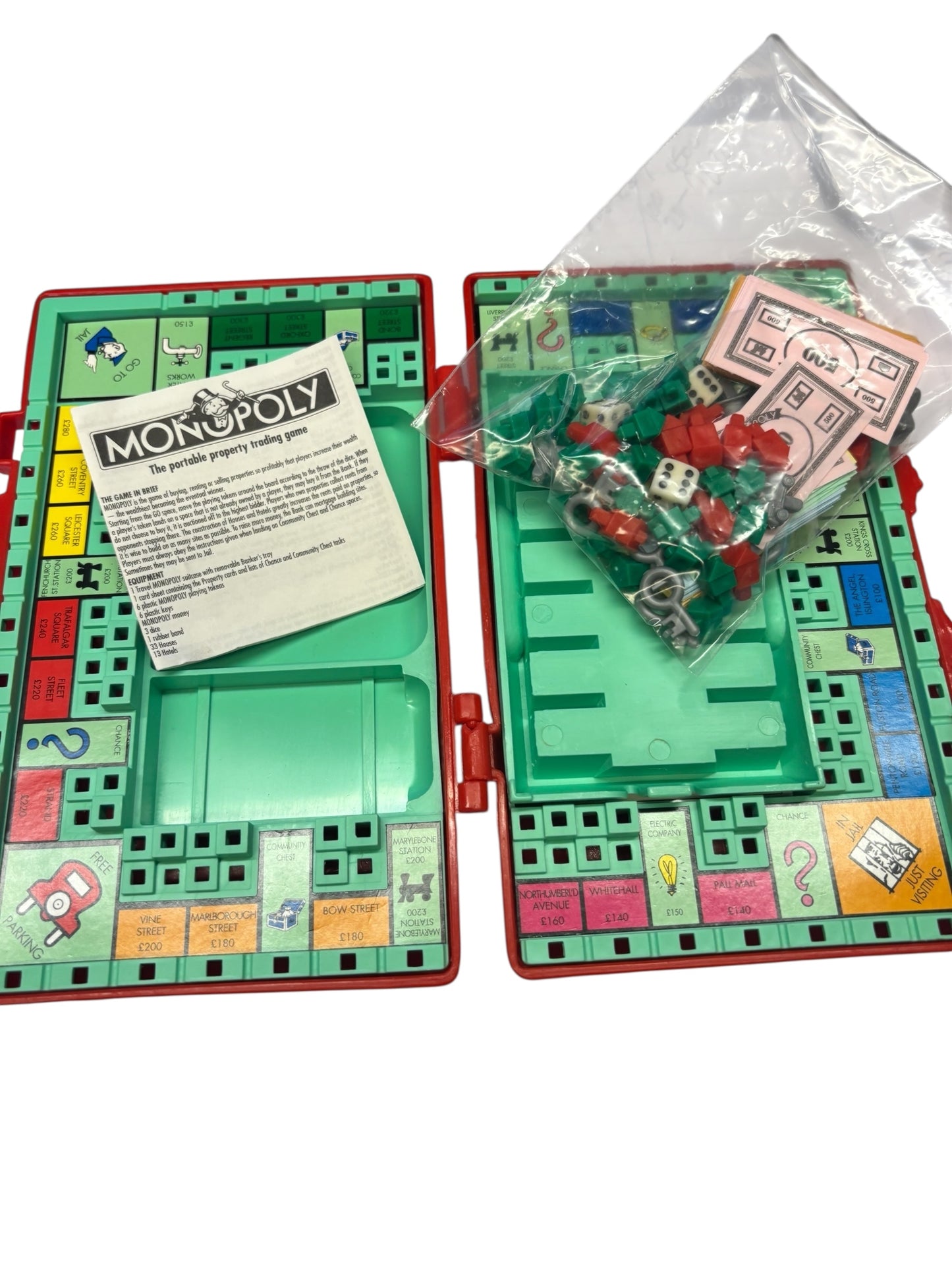 3449 - Portable Monopoly Travel Edition Board Game  |GR-4|