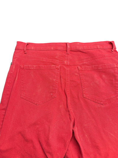 42517 - Gloria Venderbuilt Amanda Size 6 Red Crop Jeans |TBD|