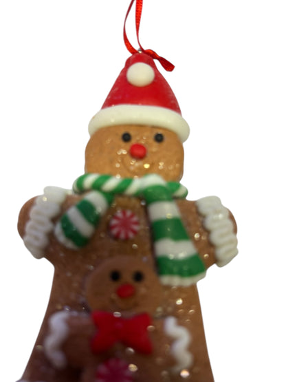 29663 - Claymatic Crafted Gingerbread Boy 4.5" Ornament |Pod 2-69|
