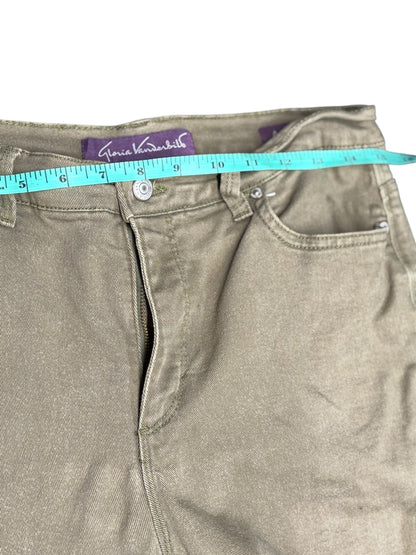 42445 - Gloria Vanderbilt Amanda Green Size 8 Jeans |TBD|