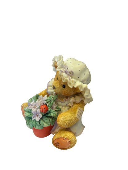 41719 - Cherished Teddies Collectible Figurine Violet |3-15|