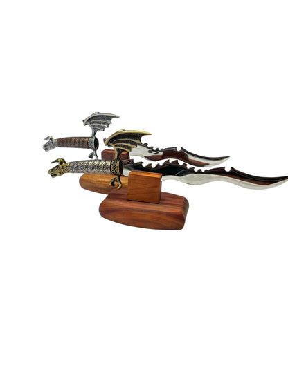 6303 - Set of 2 Elegant Metal Unicorn Letter Opener |85|
