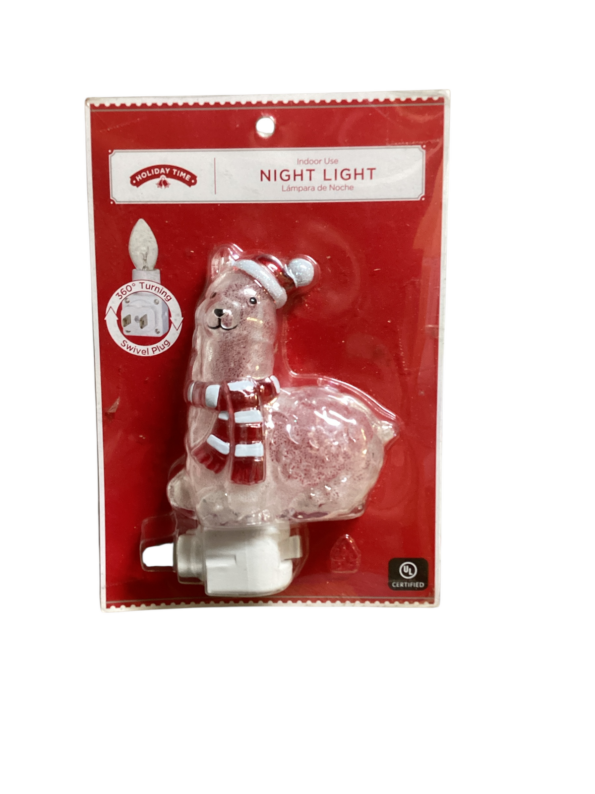 7873 - Christmas Llama Night Light |Pod 2-43|
