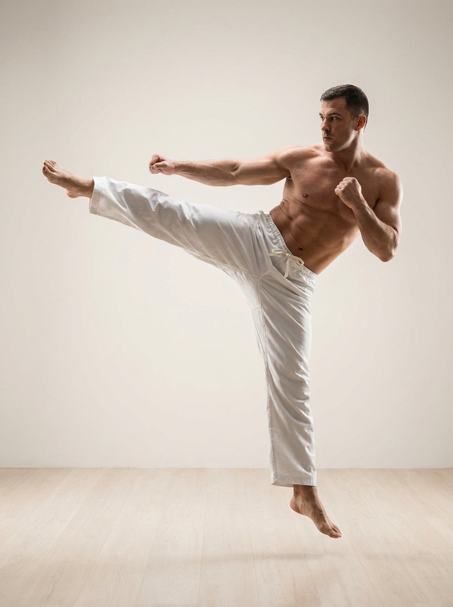 16286 - 7 XXL White Karate Pants 8 Oz |Store| |Parts Box|