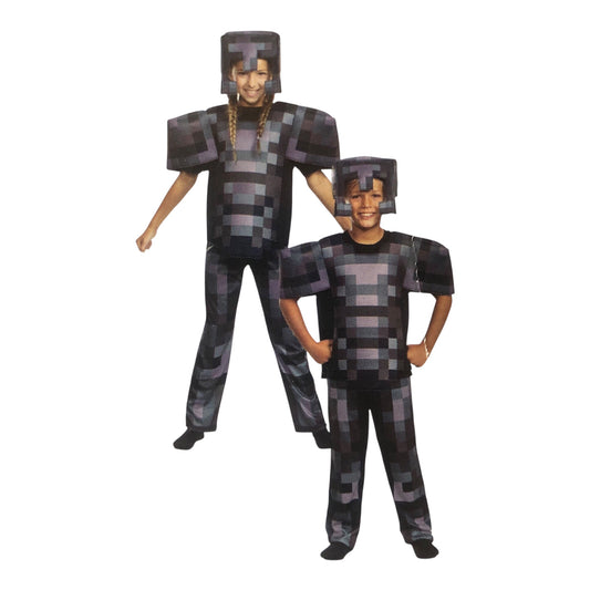 31570 - Minecraft Netherite Armor T-Shirt Size S |13|