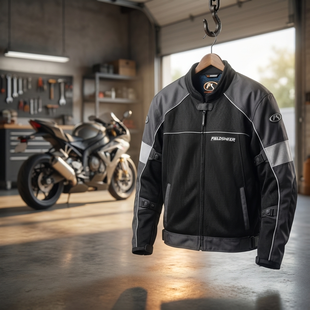 40745 - Fieldsheer Motorcycle Jacket 3X w Armour |BHB-|