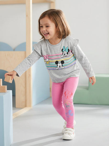 2839 - Child Mickey Mouse Outfit Rainbow Pastel |BHB-14|