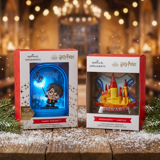 644 - Set of 2 Harry Potter Christmas Ornaments |Pod 1-74|