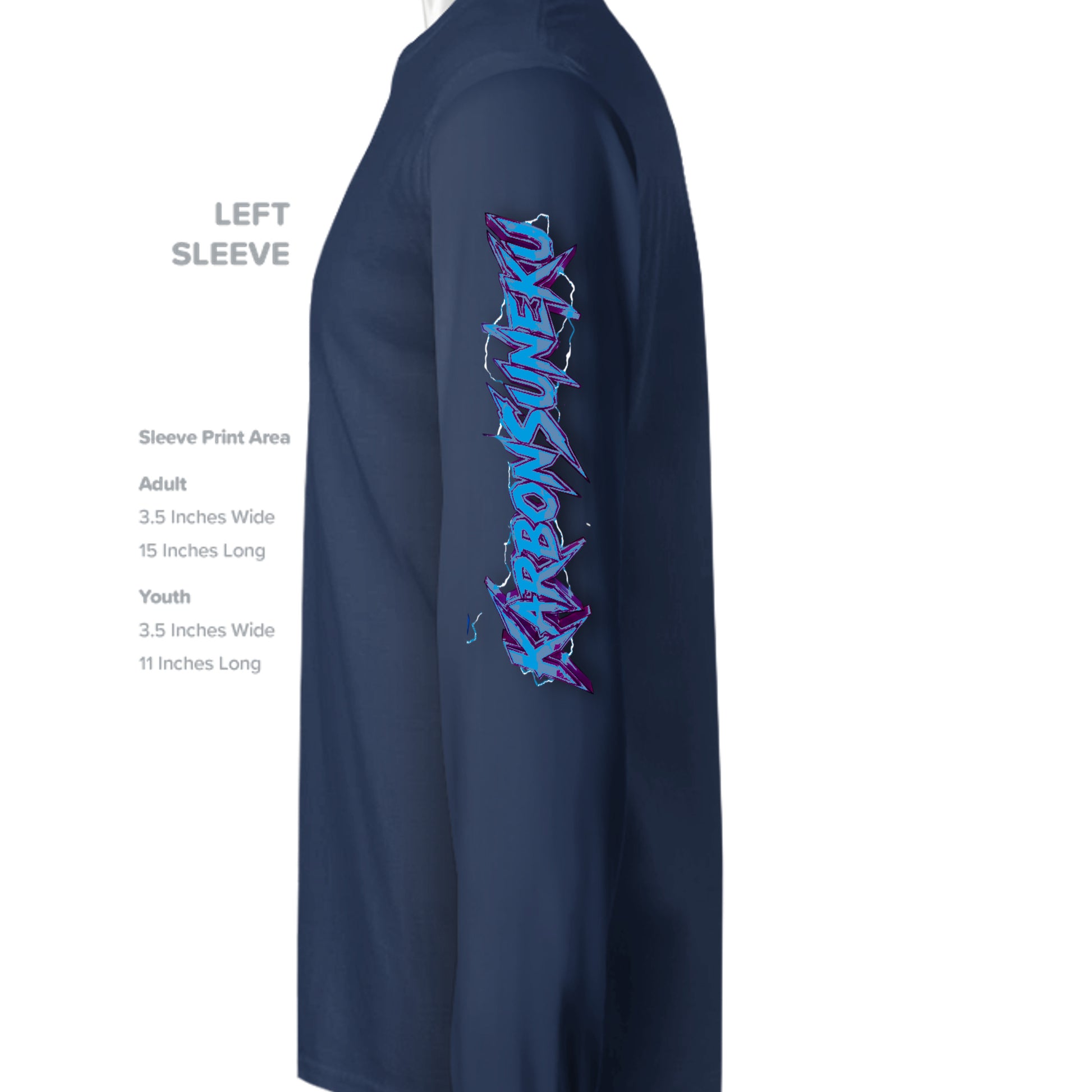 TRUE NAVY - 1566 - SLEEVE_LEFT