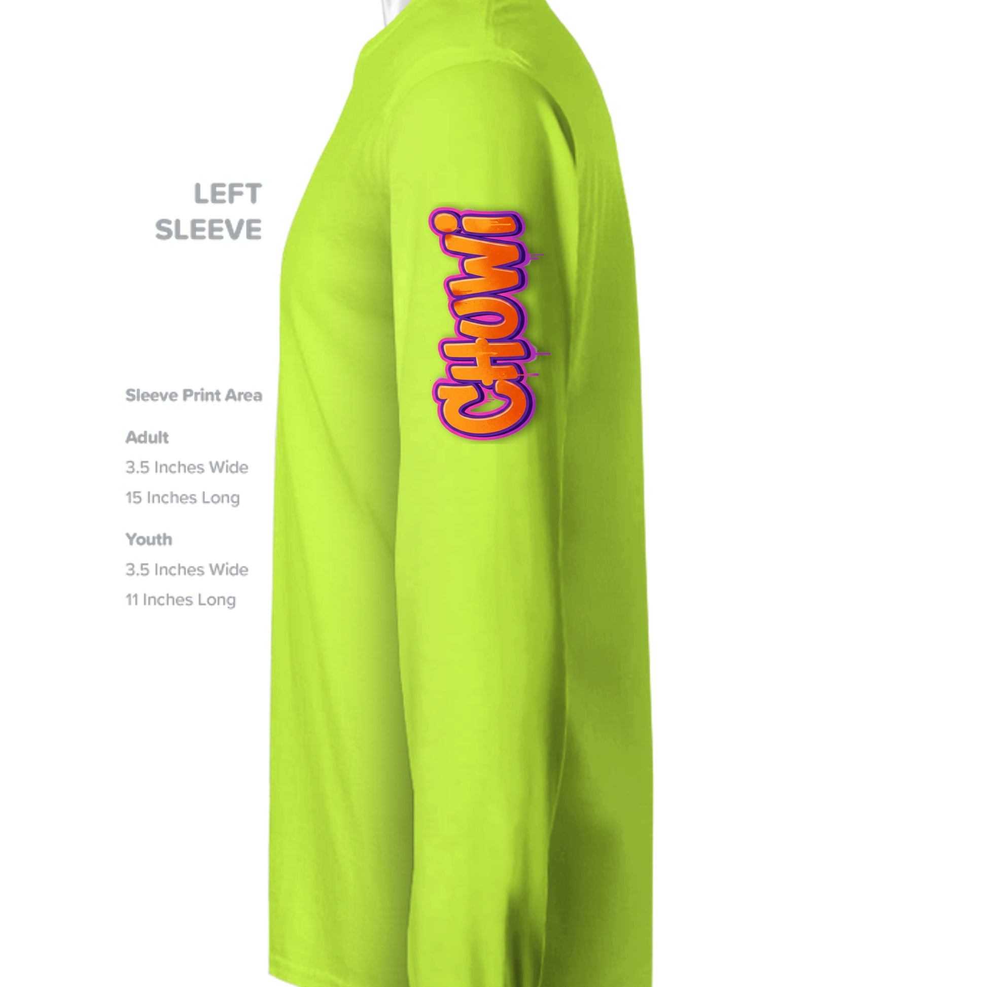 SAFETY YELLOW - N3165 - SLEEVE_LEFT