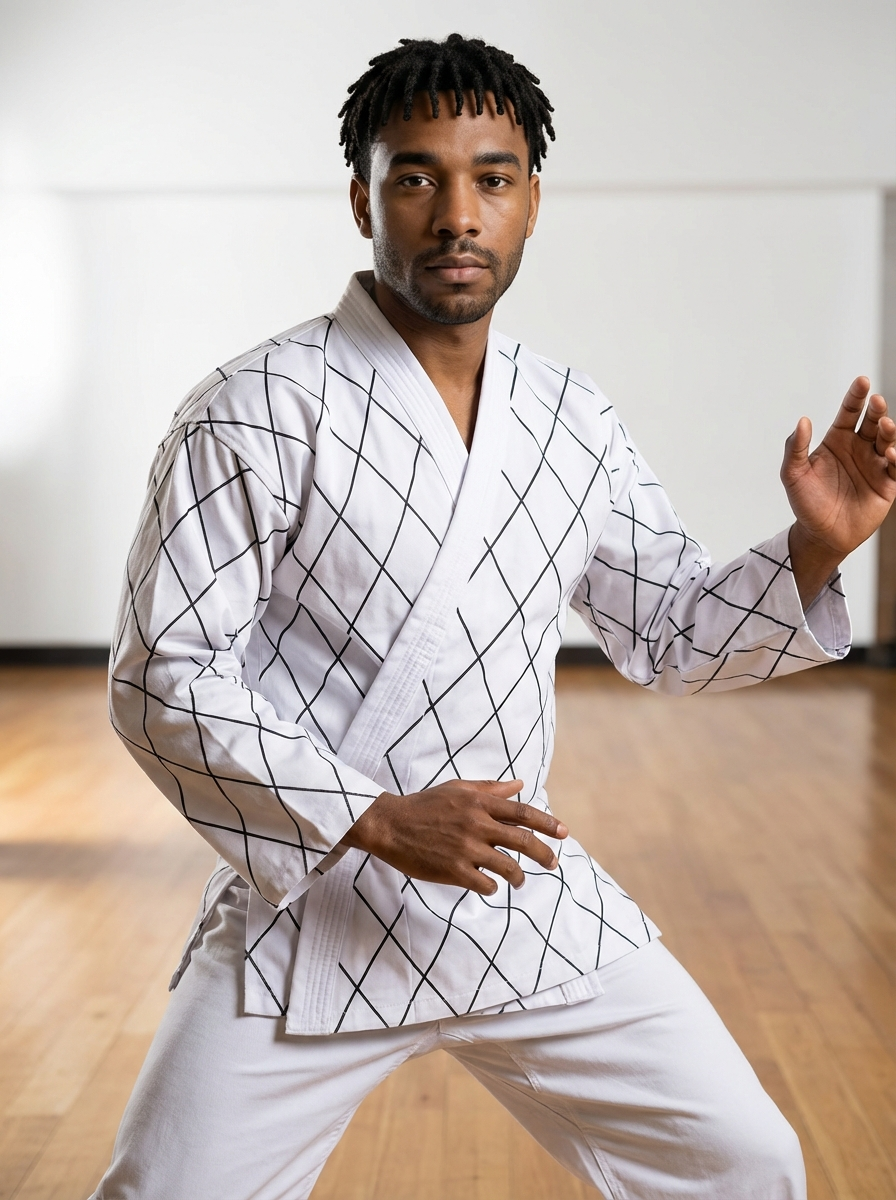 42418 - White Heavy 100% Cotton Hapkido Uniform XLarge |Uniforms|