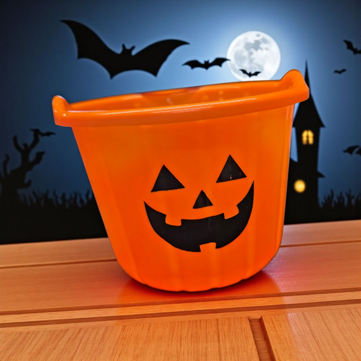 7161 - Set of 2 - Orange Face Bucket |6-12|6-8|