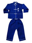3706 Wh - Youth's Kung Fu Pajamas Set