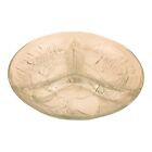 31098 - 8" Glass Relish Tray - [H-48]